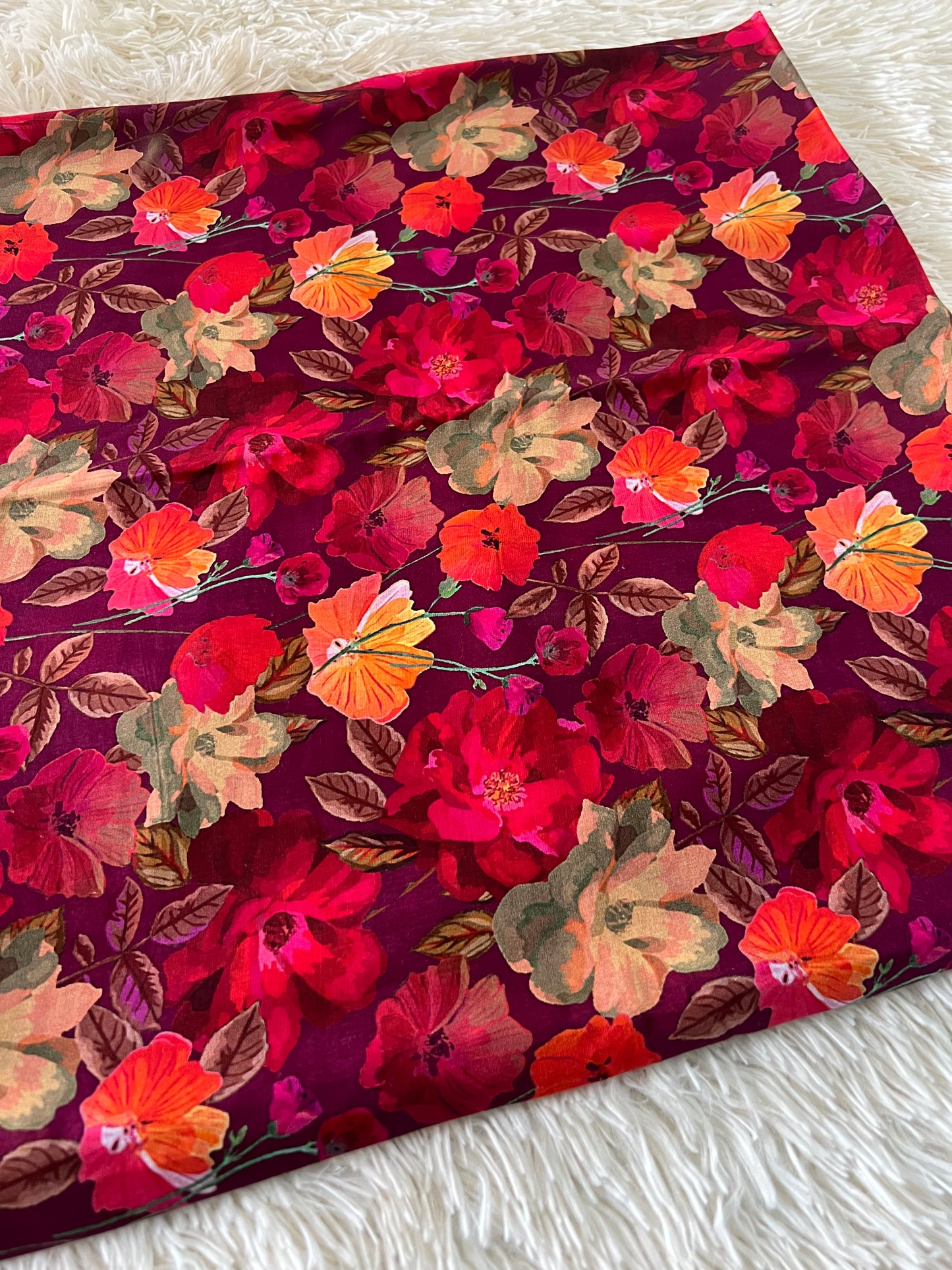 2-Peice unstitched printed lawn