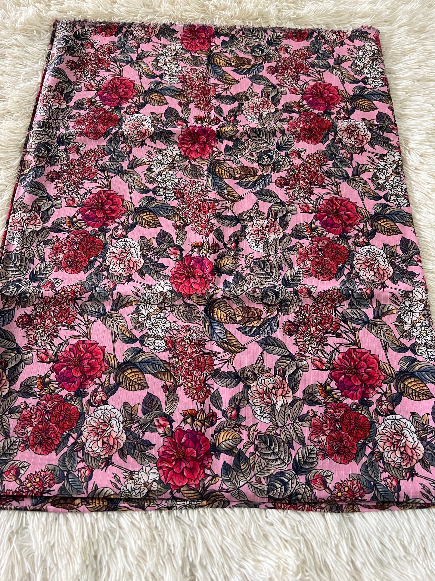 2-Peice unstitched printed lawn