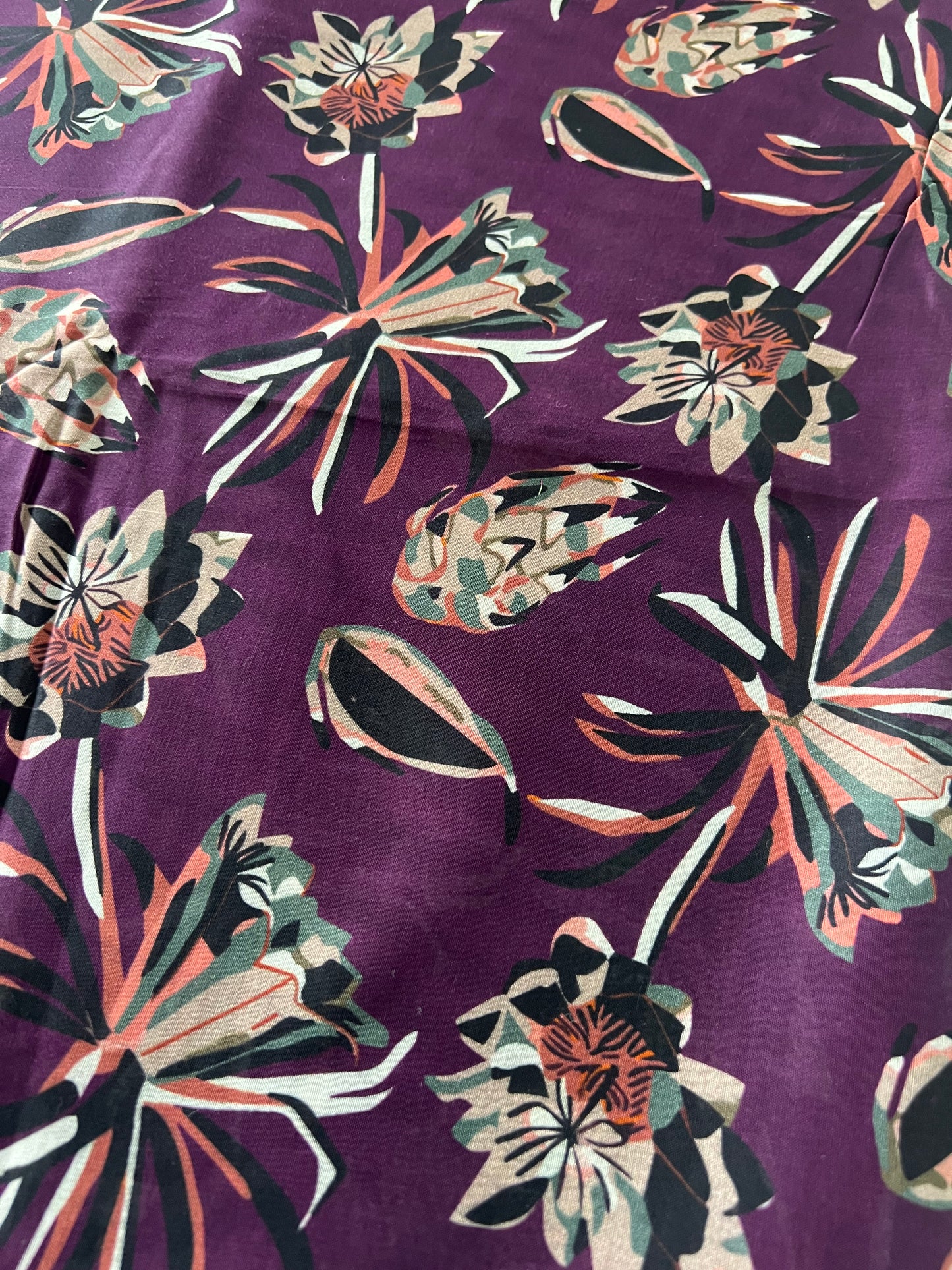 2-Peice unstitched printed lawn