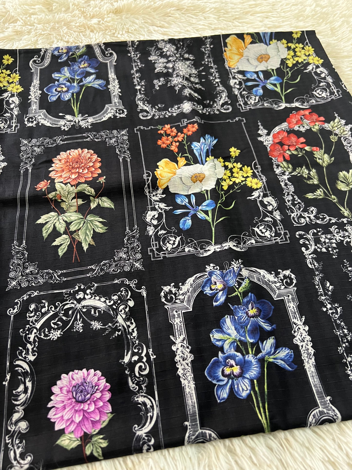2-Peice unstitched printed lawn