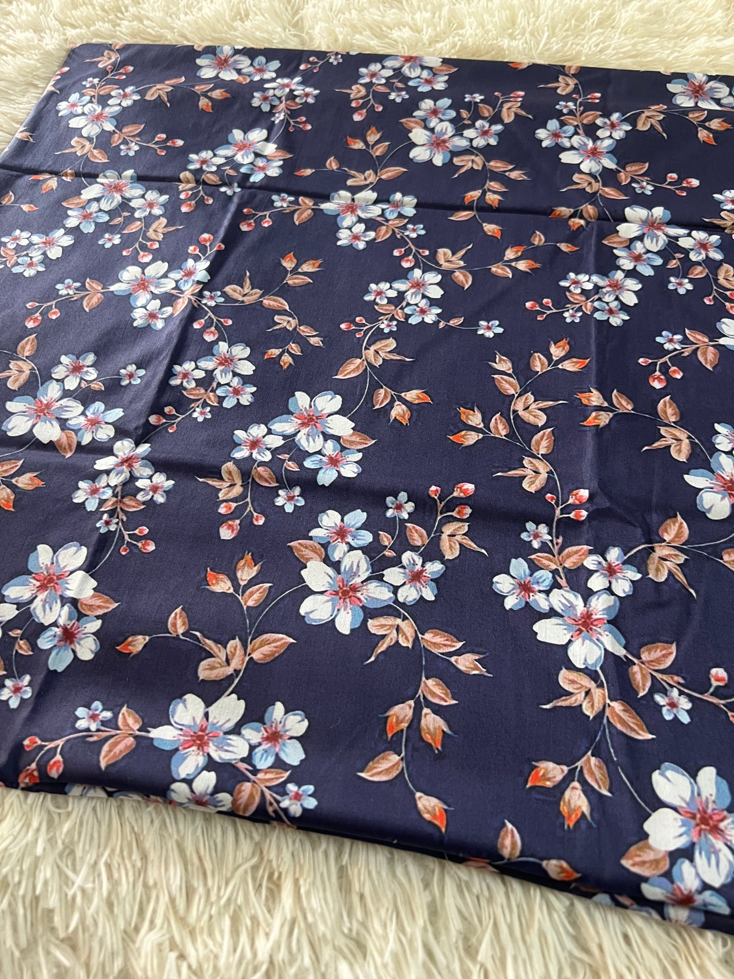 2-Peice unstitched printed lawn