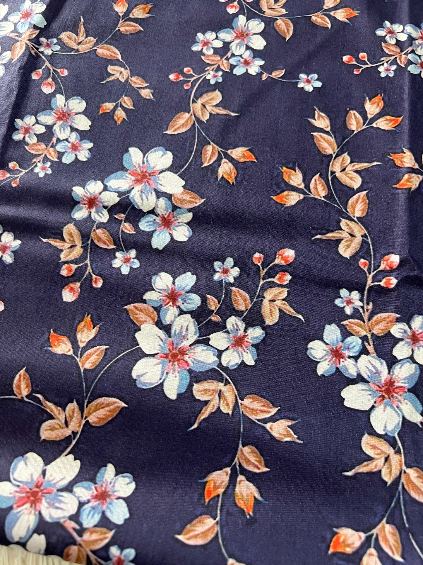 2-Peice unstitched printed lawn