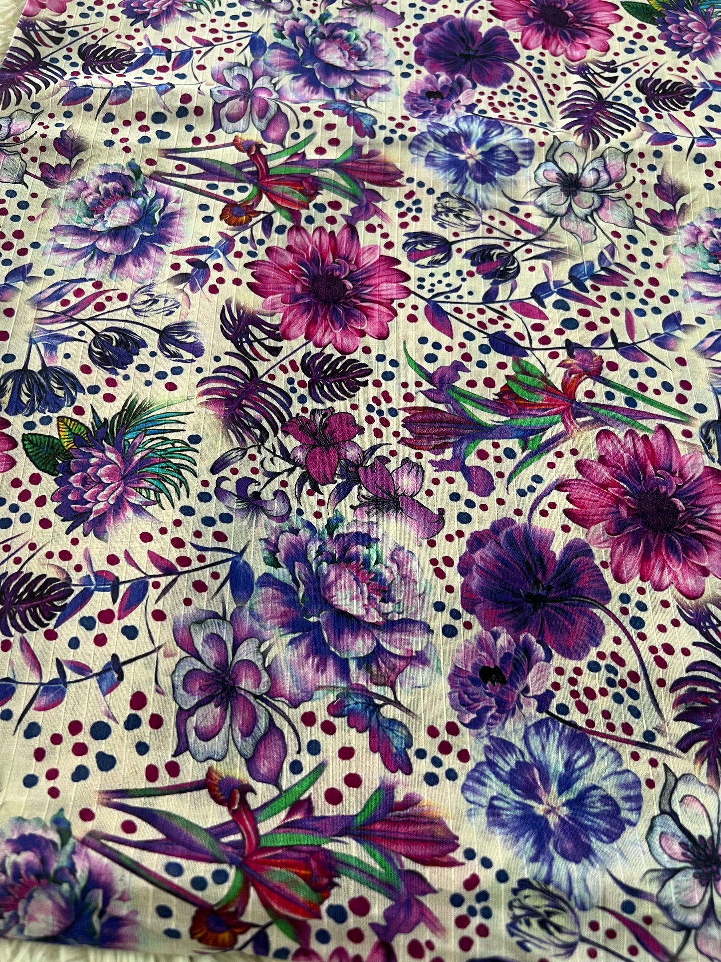 2-Peice unstitched printed lawn