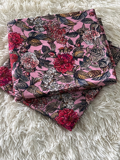 2-Peice unstitched printed lawn