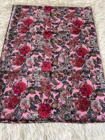 2-Peice unstitched printed lawn