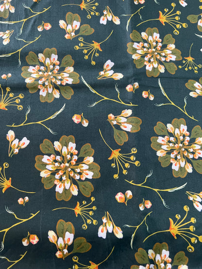 2-Peice unstitched printed lawn