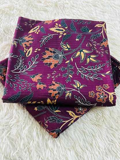 2-Peice unstitched printed lawn