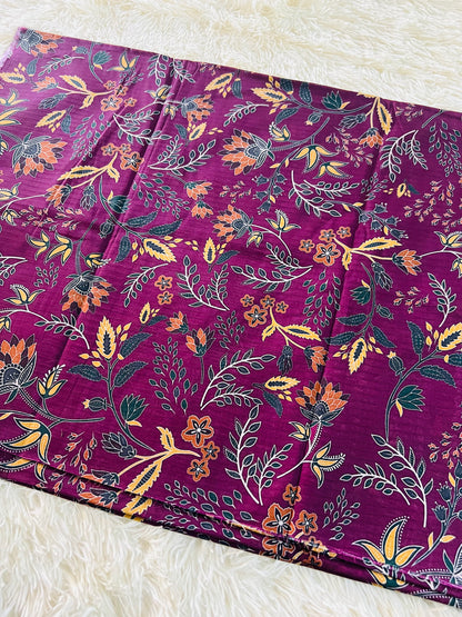 2-Peice unstitched printed lawn