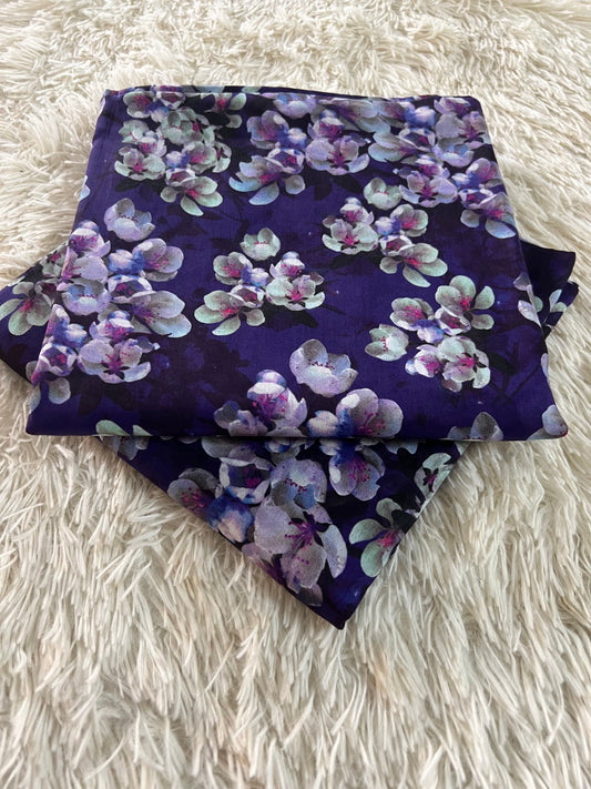 2-Peice unstitched printed lawn